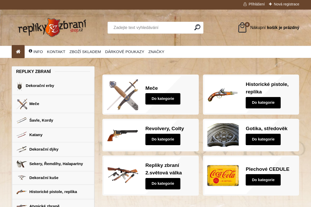 Replikyzbranishop.cz