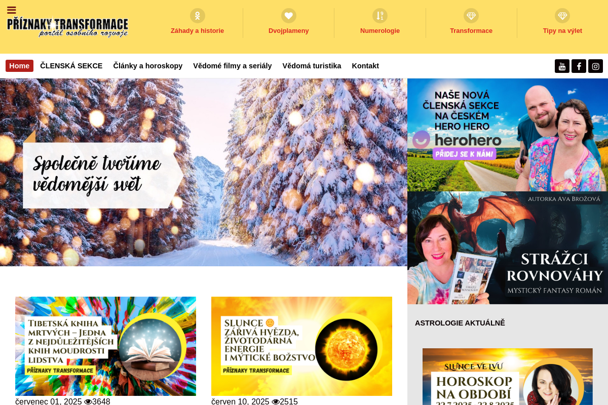 Spolek Příznaky transformace