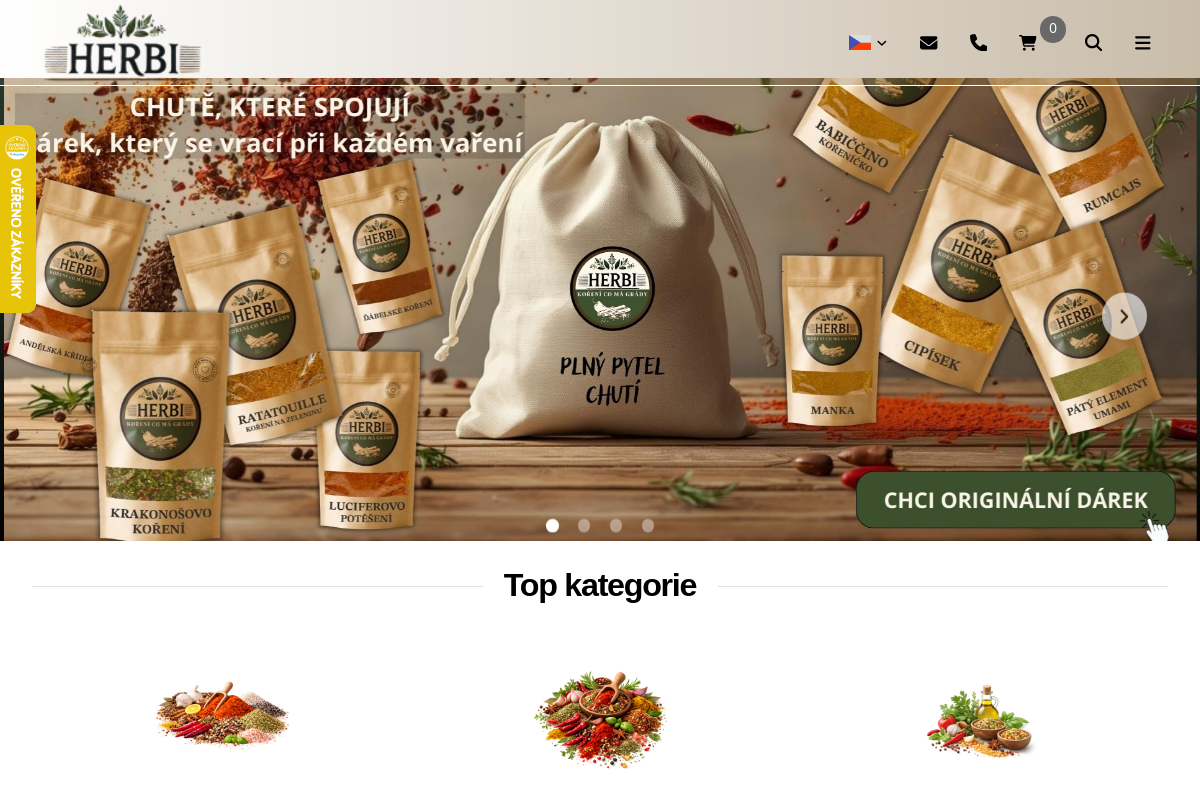 HERBI - koření, co má grády