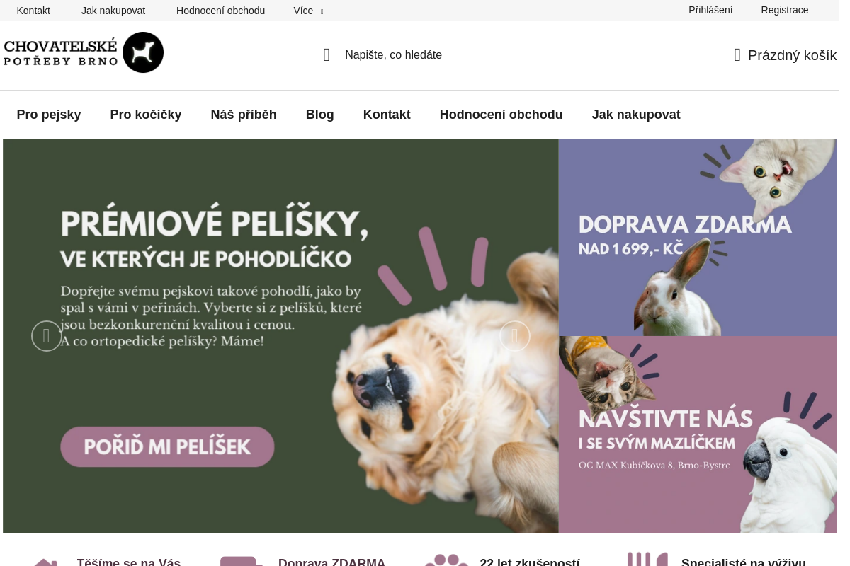 Chovatelské potřeby Brno