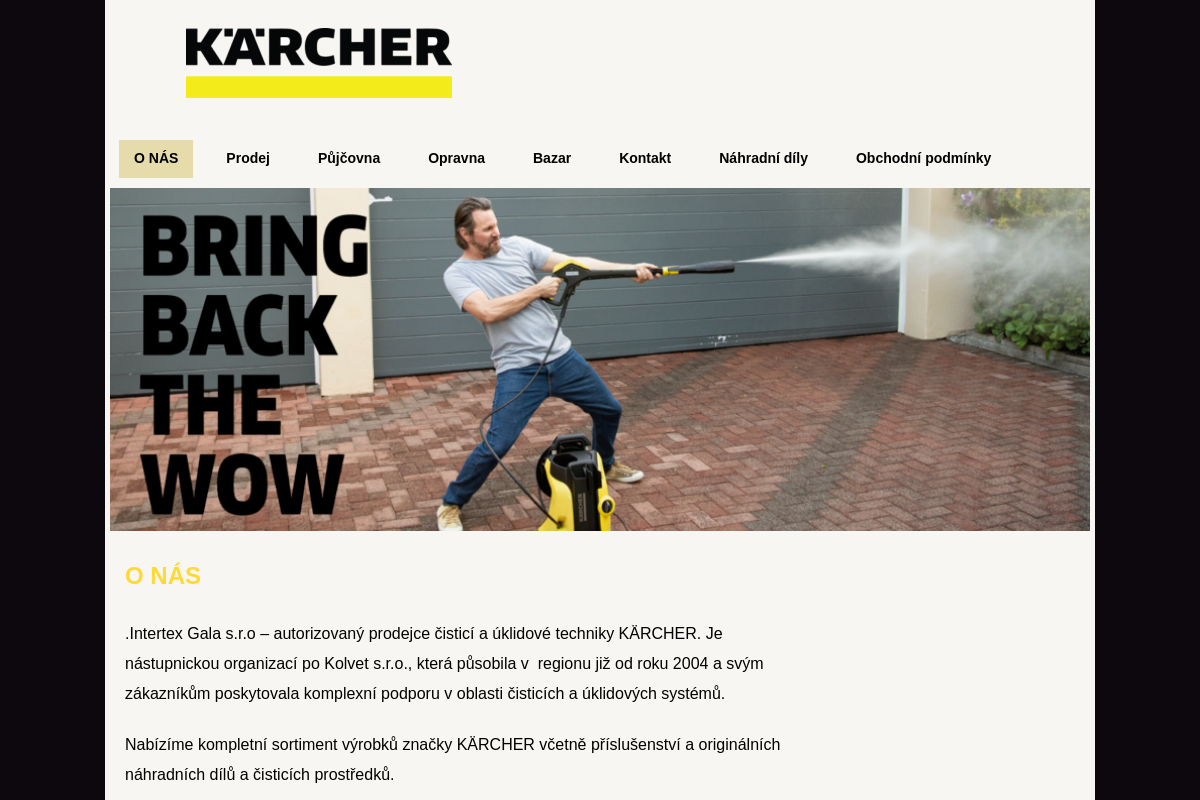 KÄRCHER - INTERTEX GALA s.r.o.