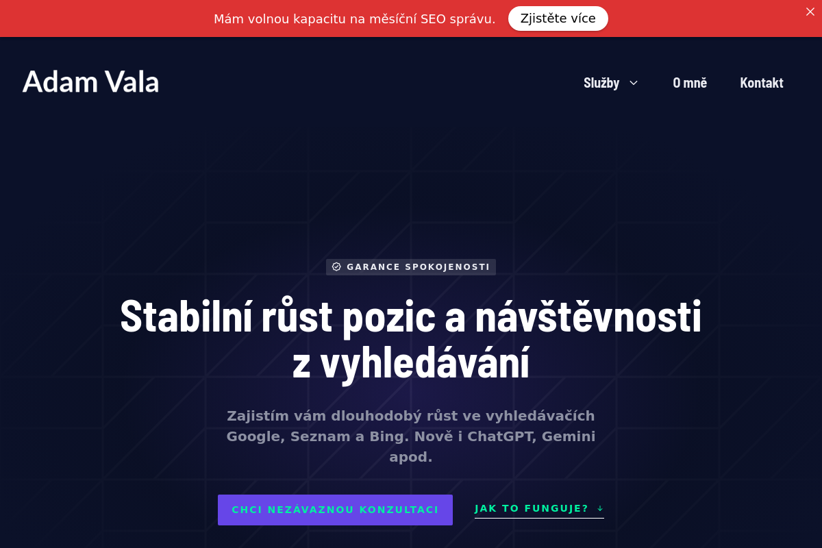 Adam Vala - SEO specialista a konzultant foto 1