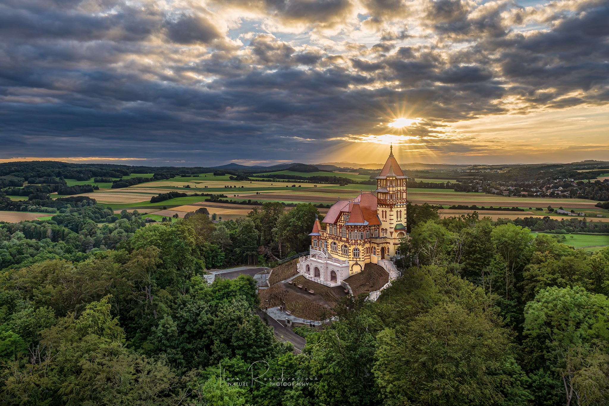 Rozhledna Hrádek-Burgsberg foto 3