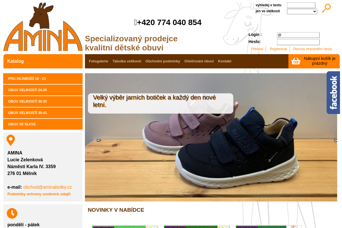 Aminabotky.cz