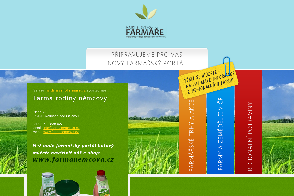 Najdisisvehofarmare.cz