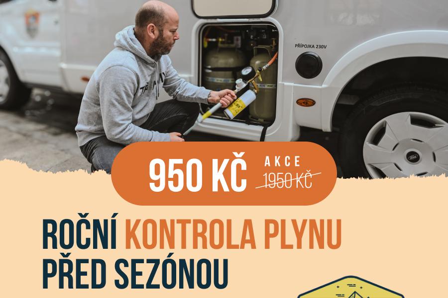 JARNÍ AKCE: těsnost plynu ve vašem autě | karavanu