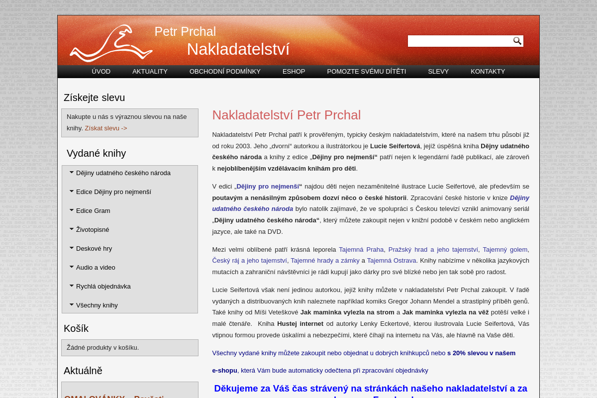 Nakladatelstviprchal.cz