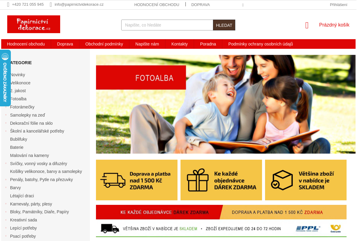 Papírnictvídekorace.cz foto 1