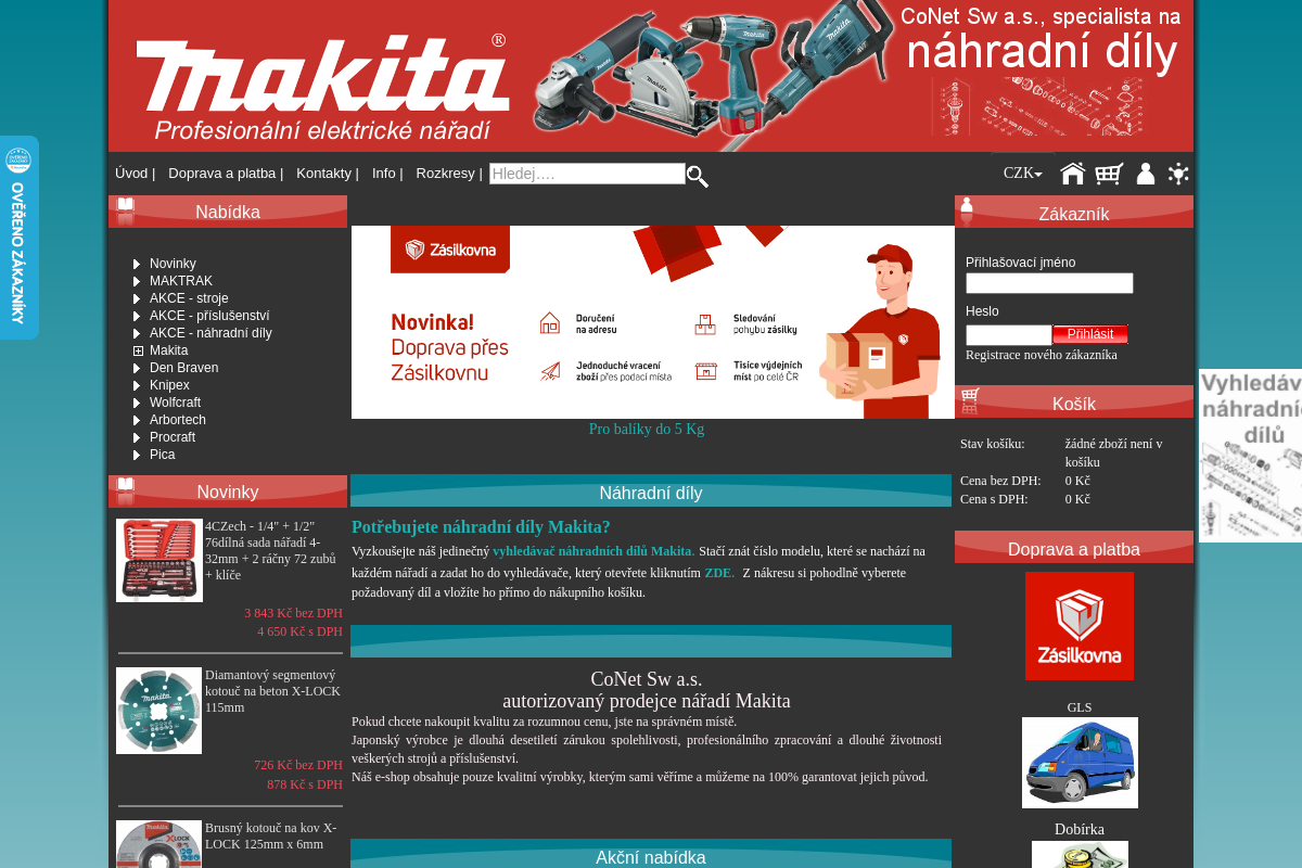 CoNet Sw a.s. - Makita