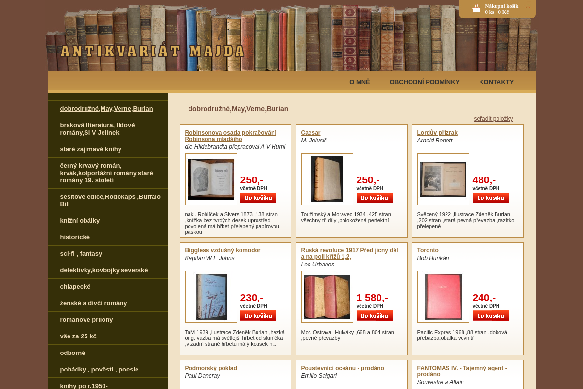 Antikvariát Majda