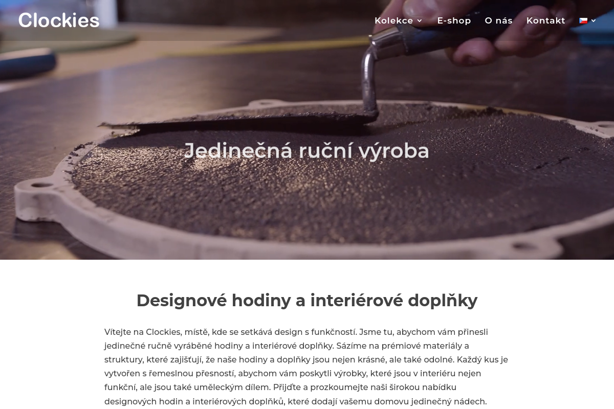 Clockies designové hodiny a interiérové doplňky
