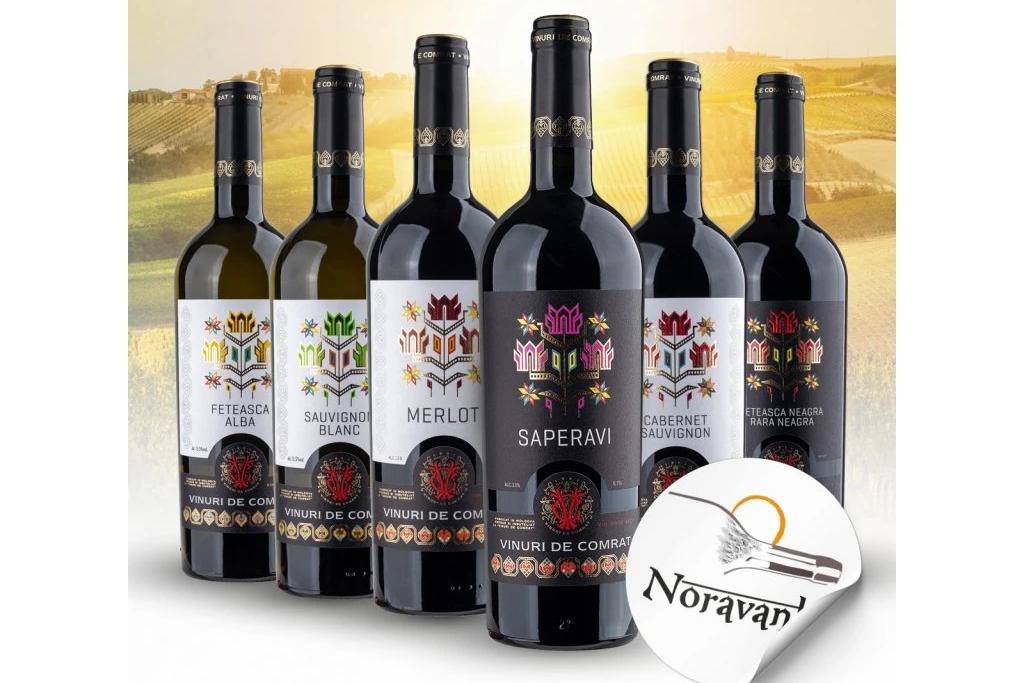 Degustační set Vinuri de Comrat