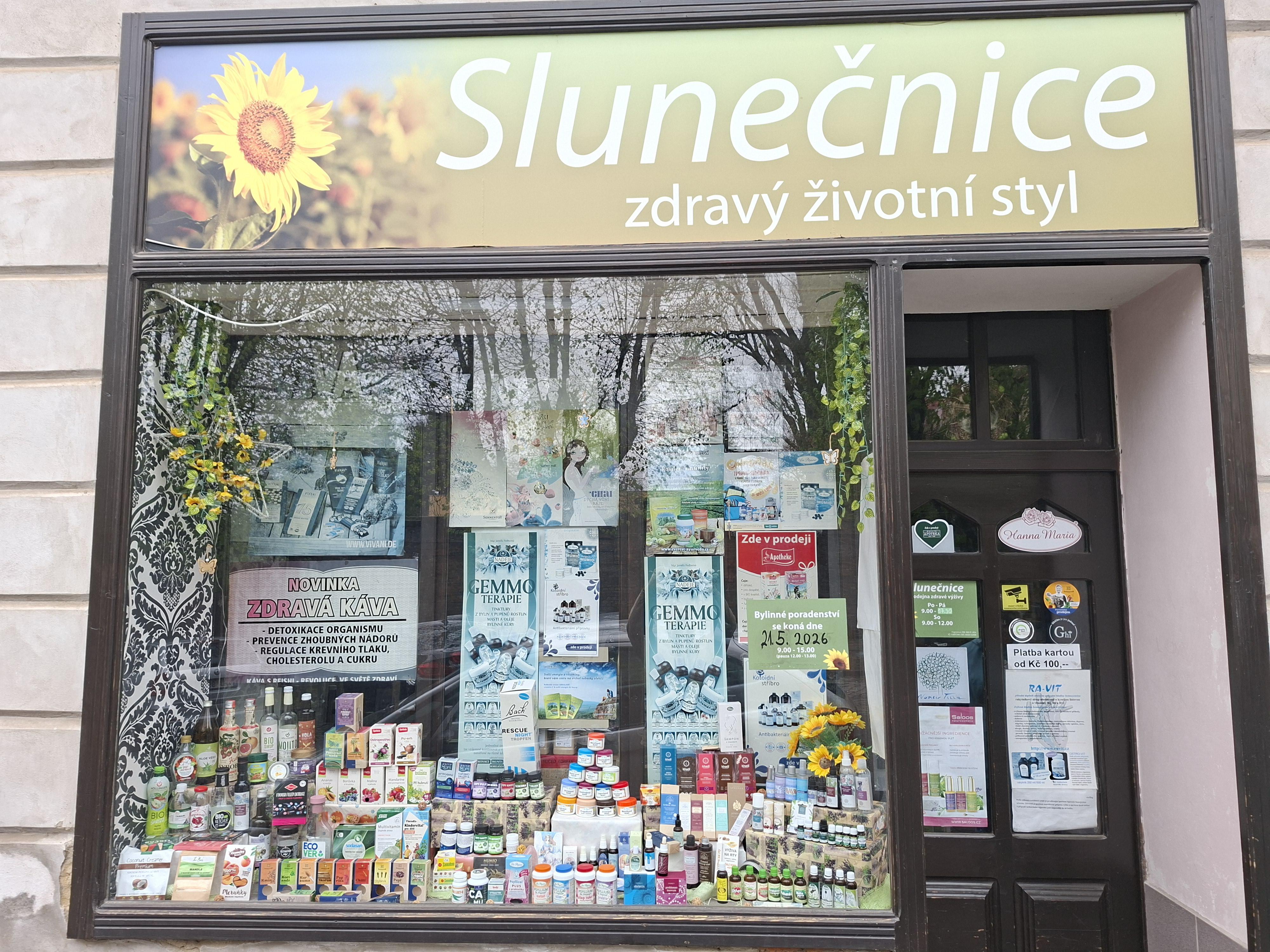 Slunečnice prodejna zdravé výživy