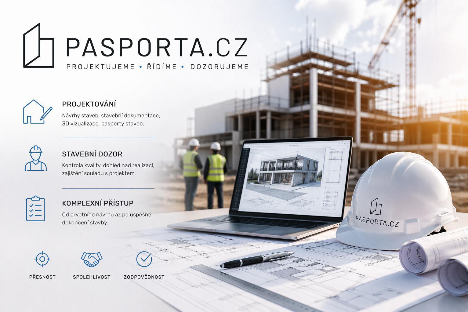 Pasporta - Ing. Pavel Výrostek | Projektant a stavební dozor