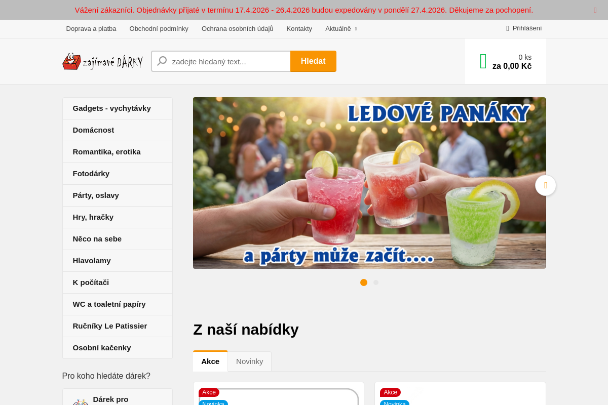 Zajímavé dárky - DANKELUS