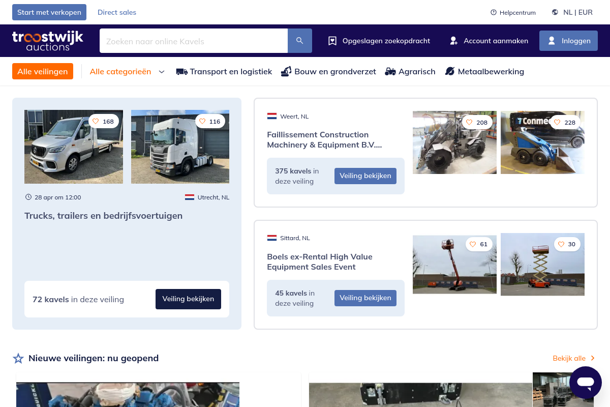 Troostwijkauctions.com