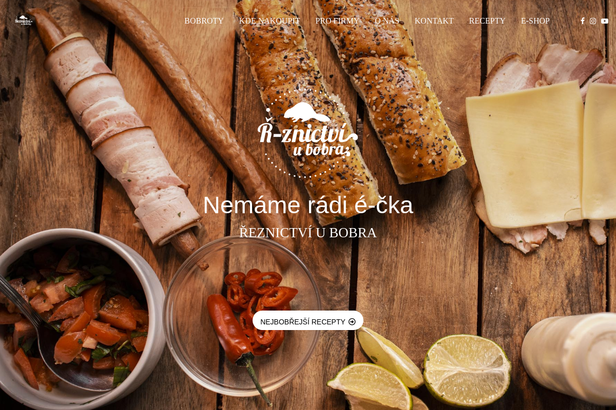 Řeznictví a uzenářství U Bobra
