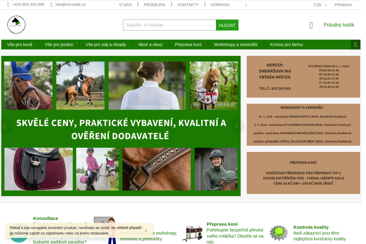 Marie Dreslerová - Horse life