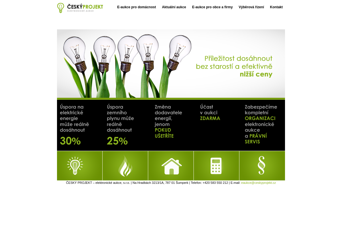 Aukce.ceskyprojekt.cz