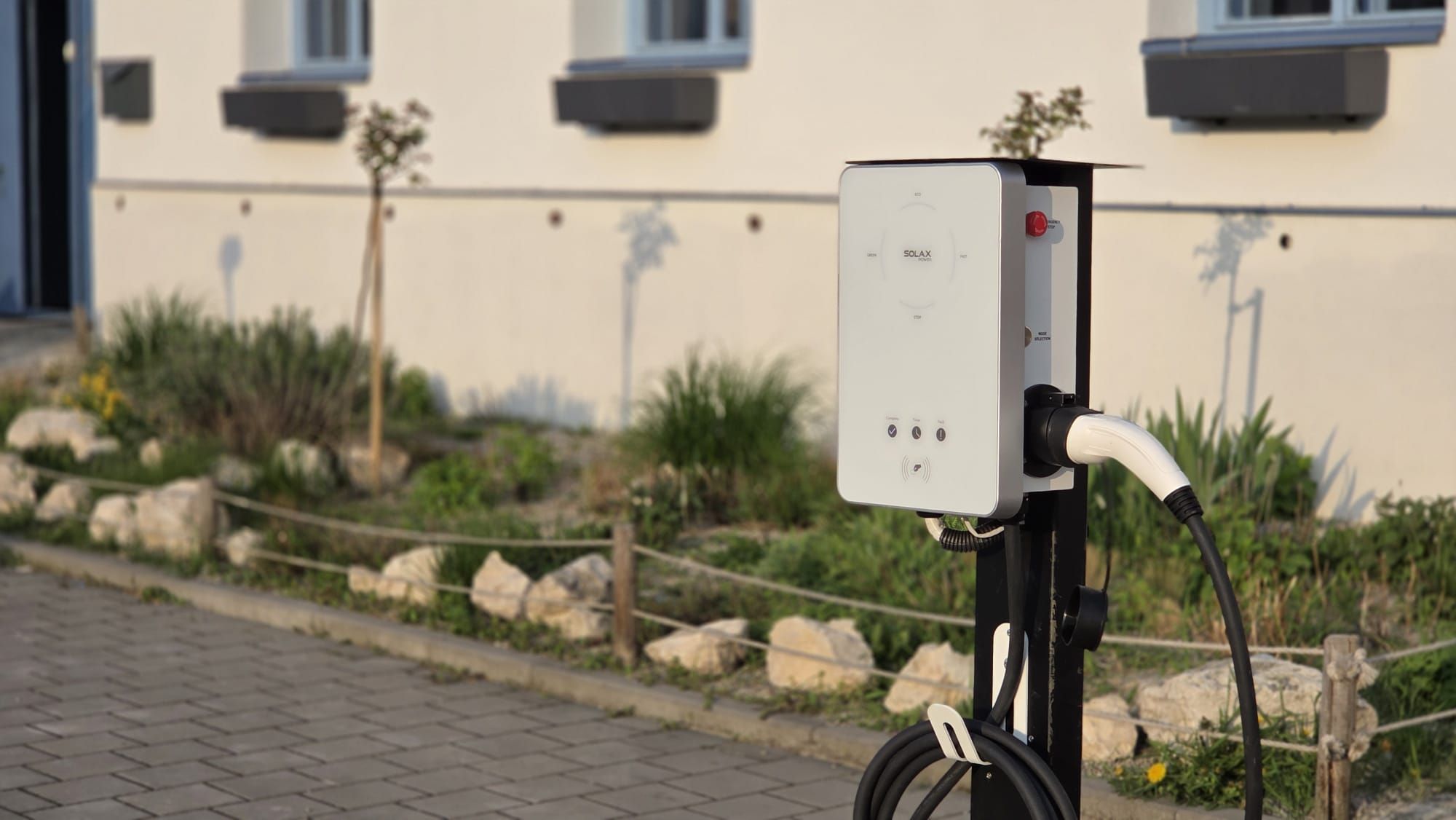 EV Wallbox 2x 22 kw Penzion Dvorek foto 2