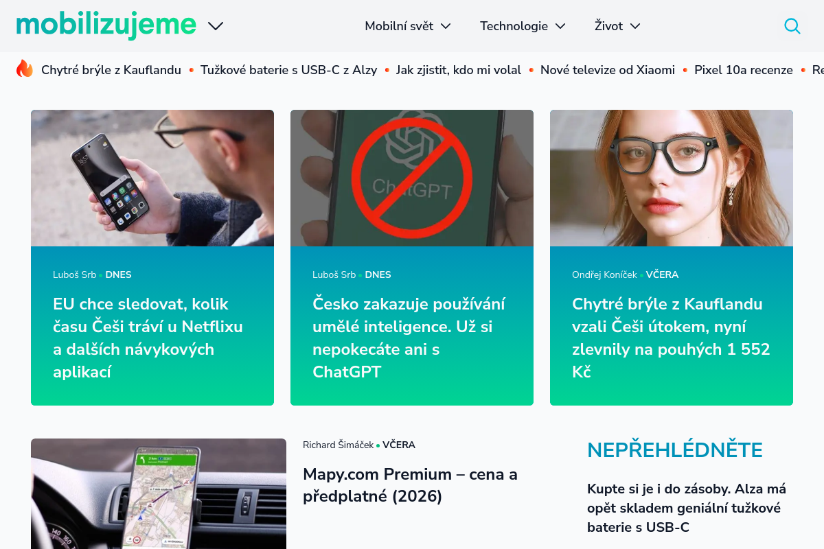 Mobilizujeme.cz foto 1