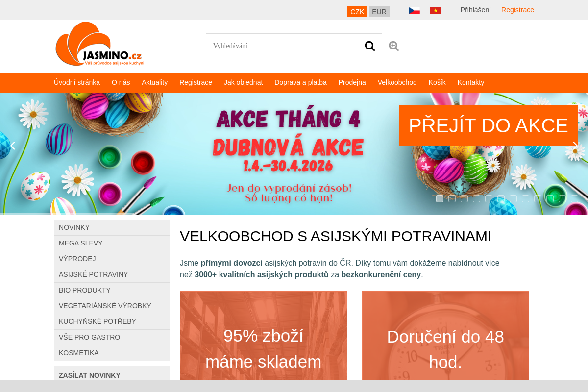 Jasmino.cz - Velkoobchod s asijskými potravinami