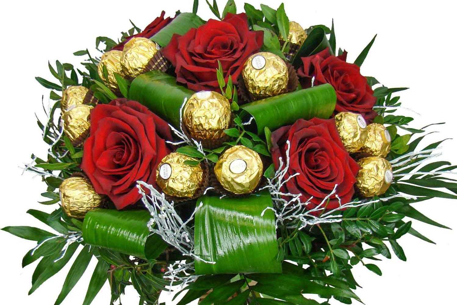 Kytice Sladká kombinace