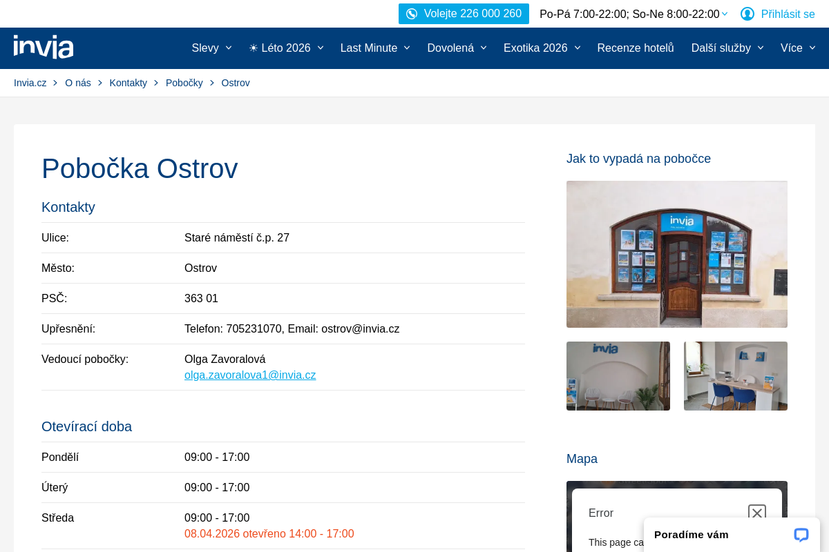 Invia - cestovní agentura