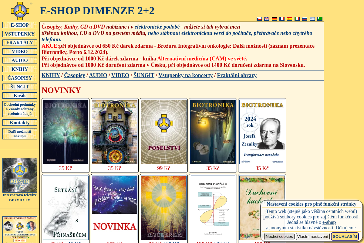 Eshop Dimenze 2+2