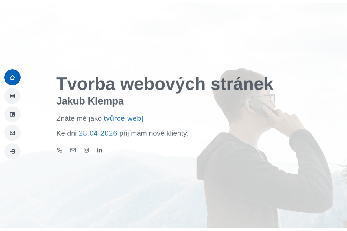 Jakub Klempa | Tvorba webových stránek, Digitální marketing