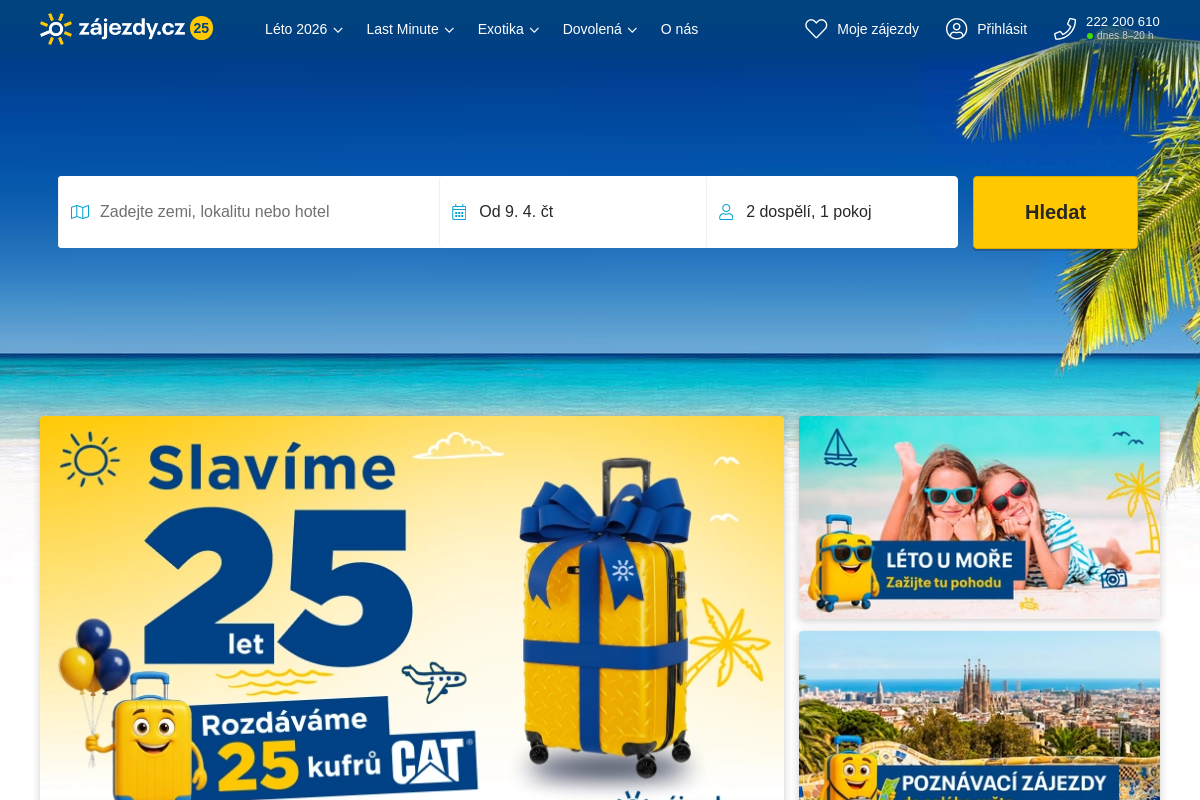 Zájezdy.cz - cestovní agentura