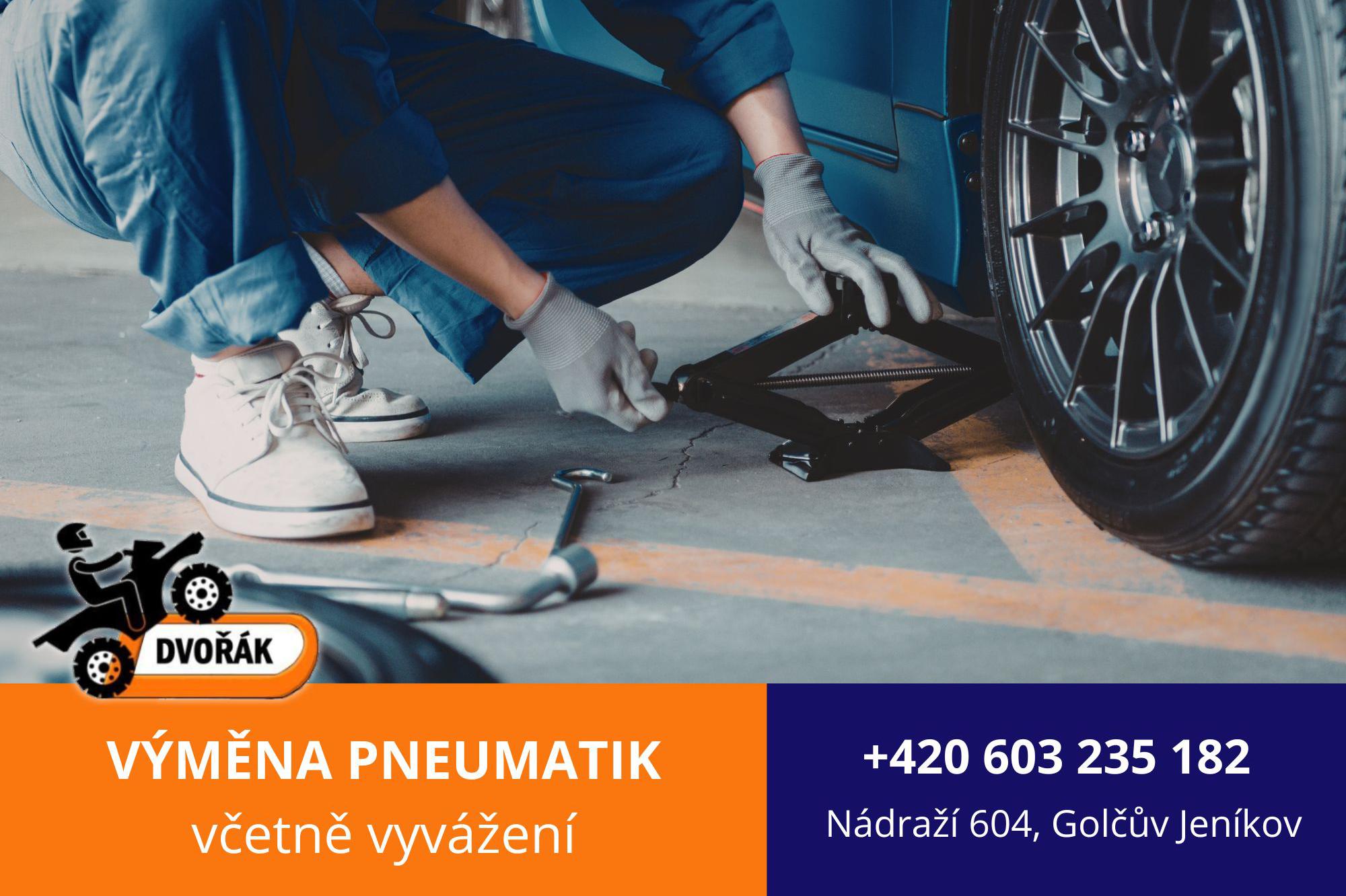 Výměna PNEUMATIK