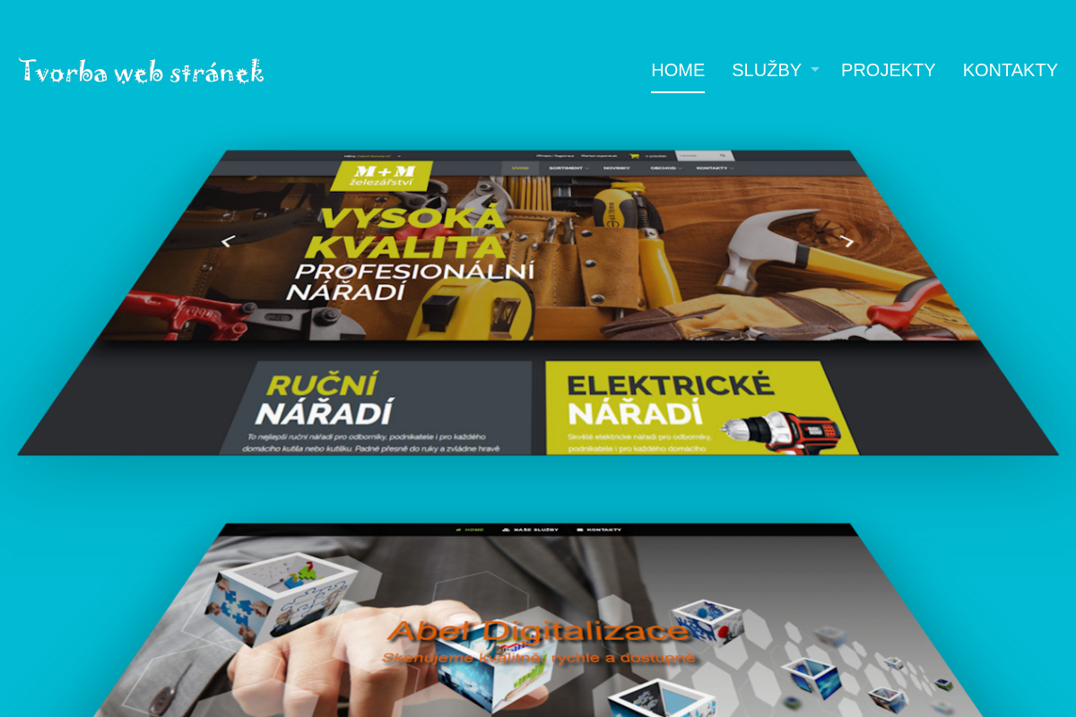 Tvorba web stránek Václav Jesenský