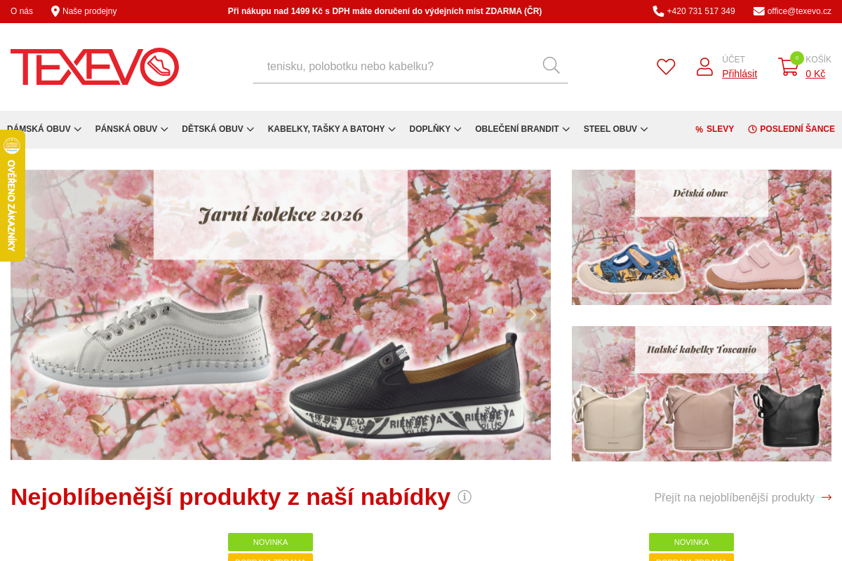 TEXEVO obuv