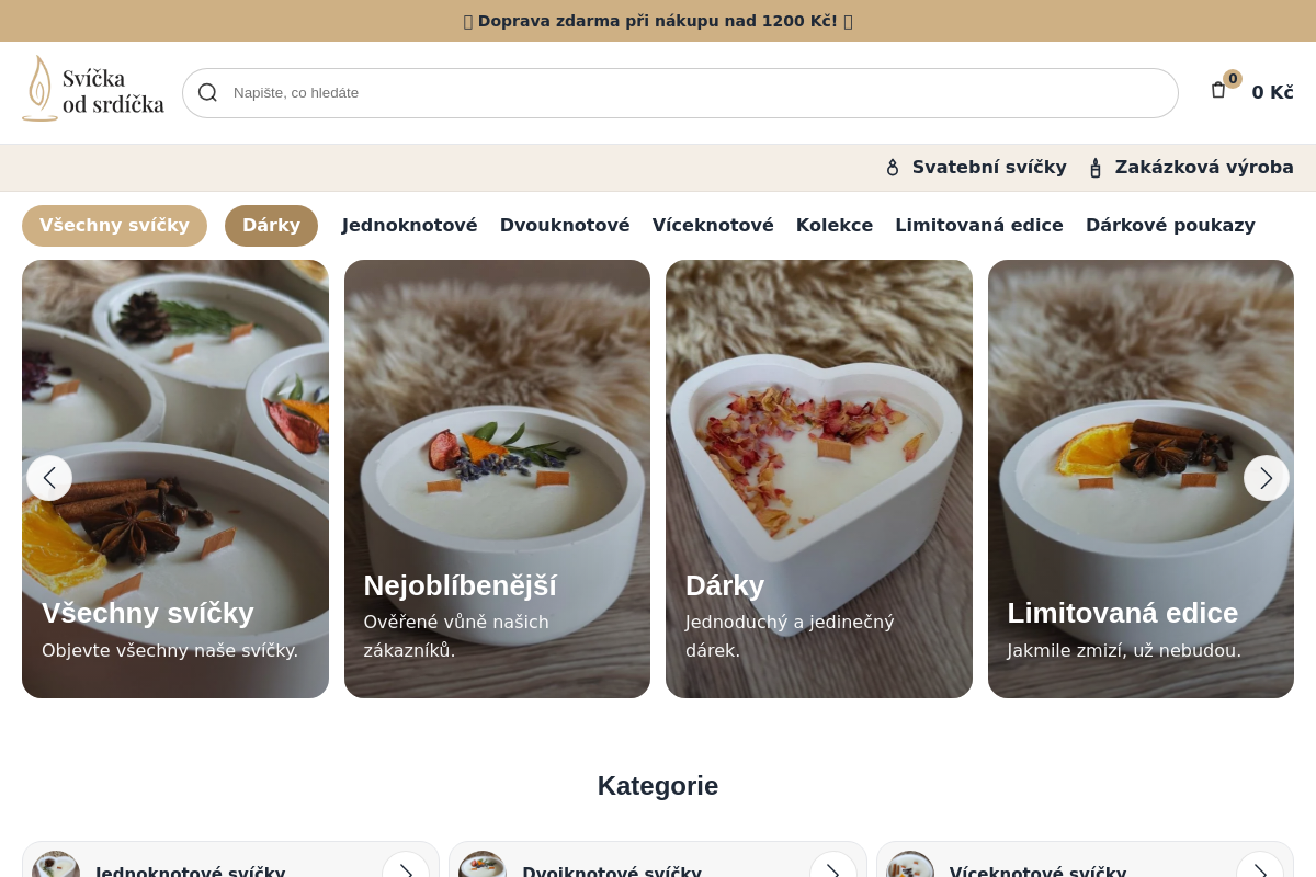 Svíčka od srdíčka