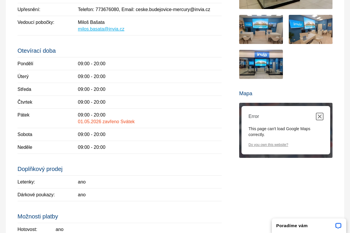 Invia - cestovní agentura