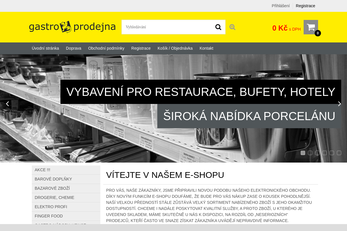 Gastroprodejna Unita