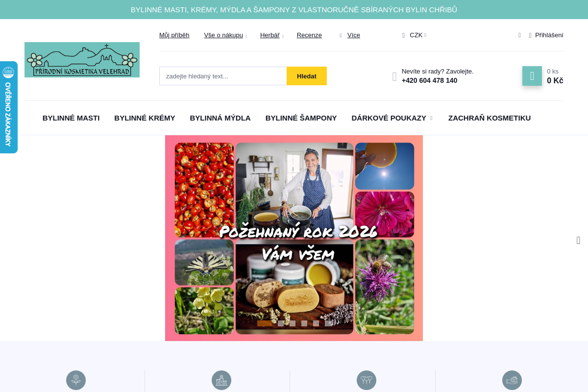 PŘÍRODNÍ KOSMETIKA VELEHRAD