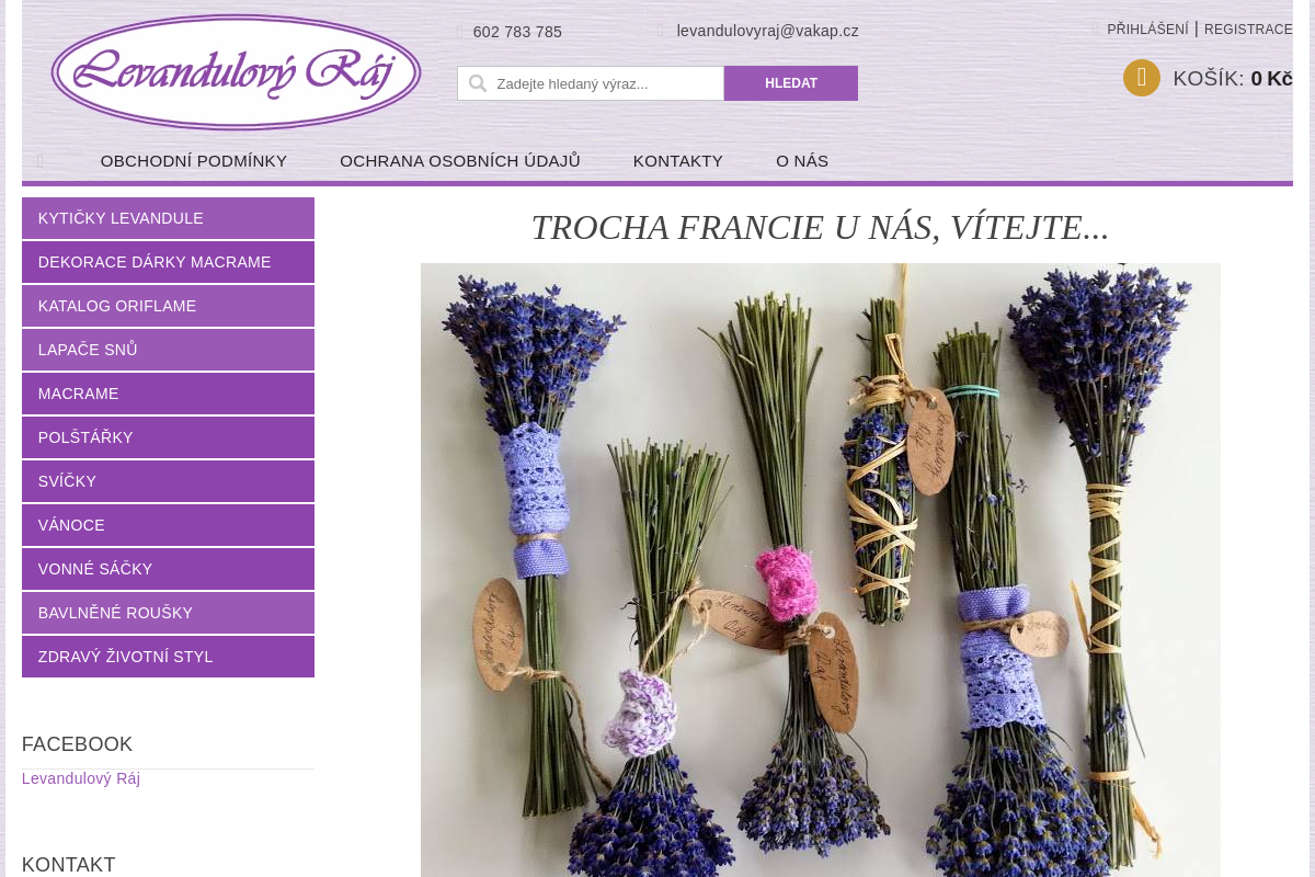 Levandulovyraj.cz