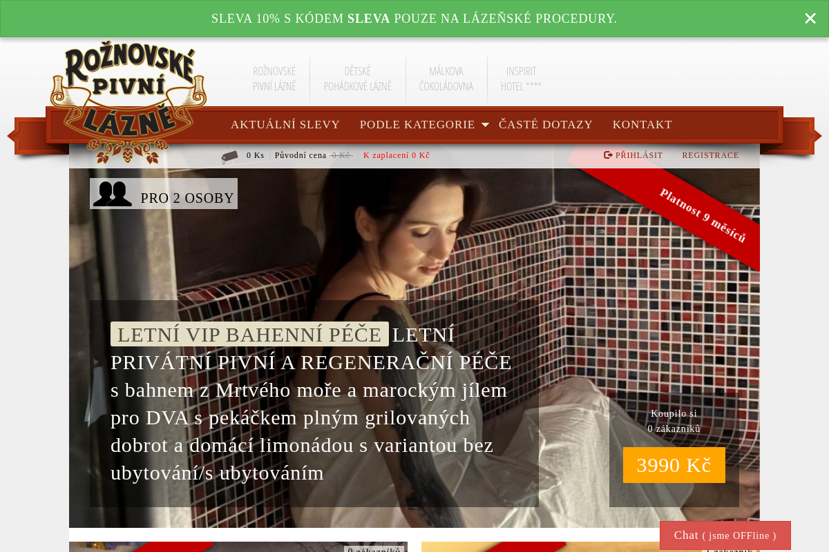 Rožnovské Lázeňské Slevy