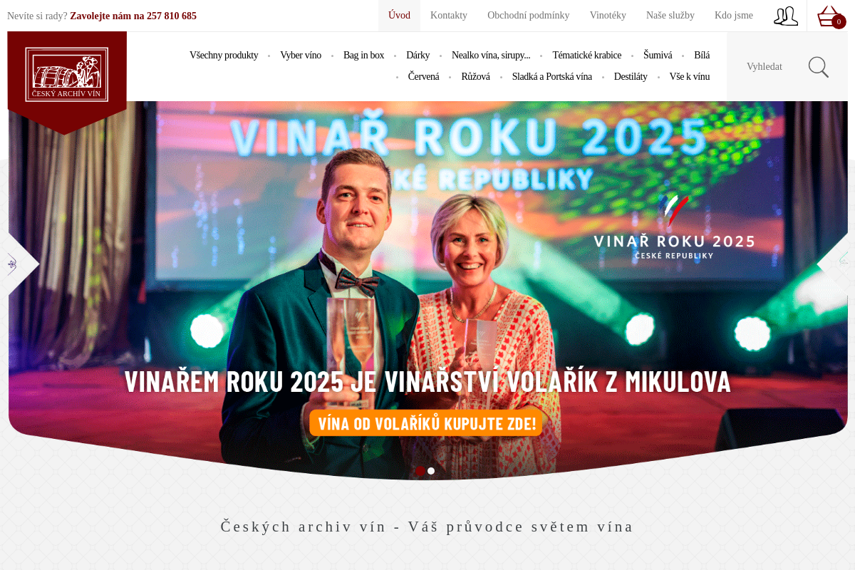 Ceskyarchivvin.cz