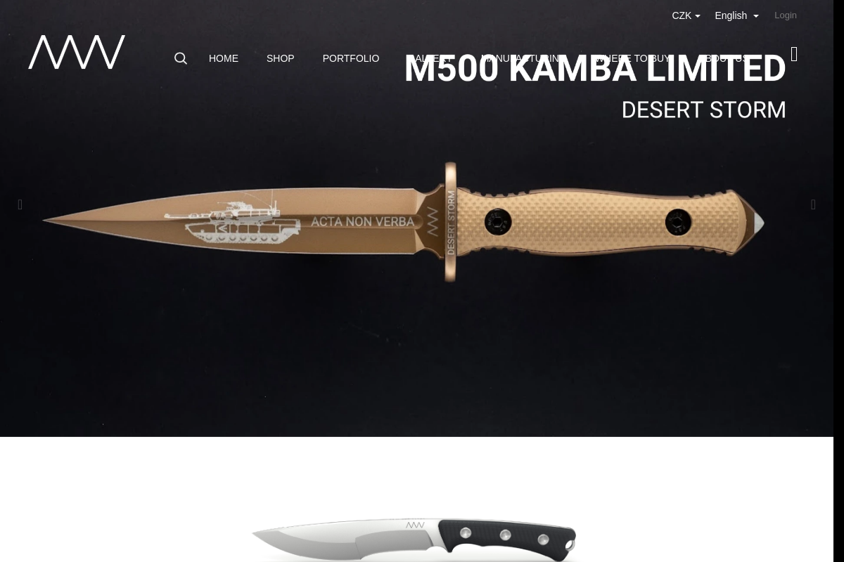 ACTA NON VERBA KNIVES