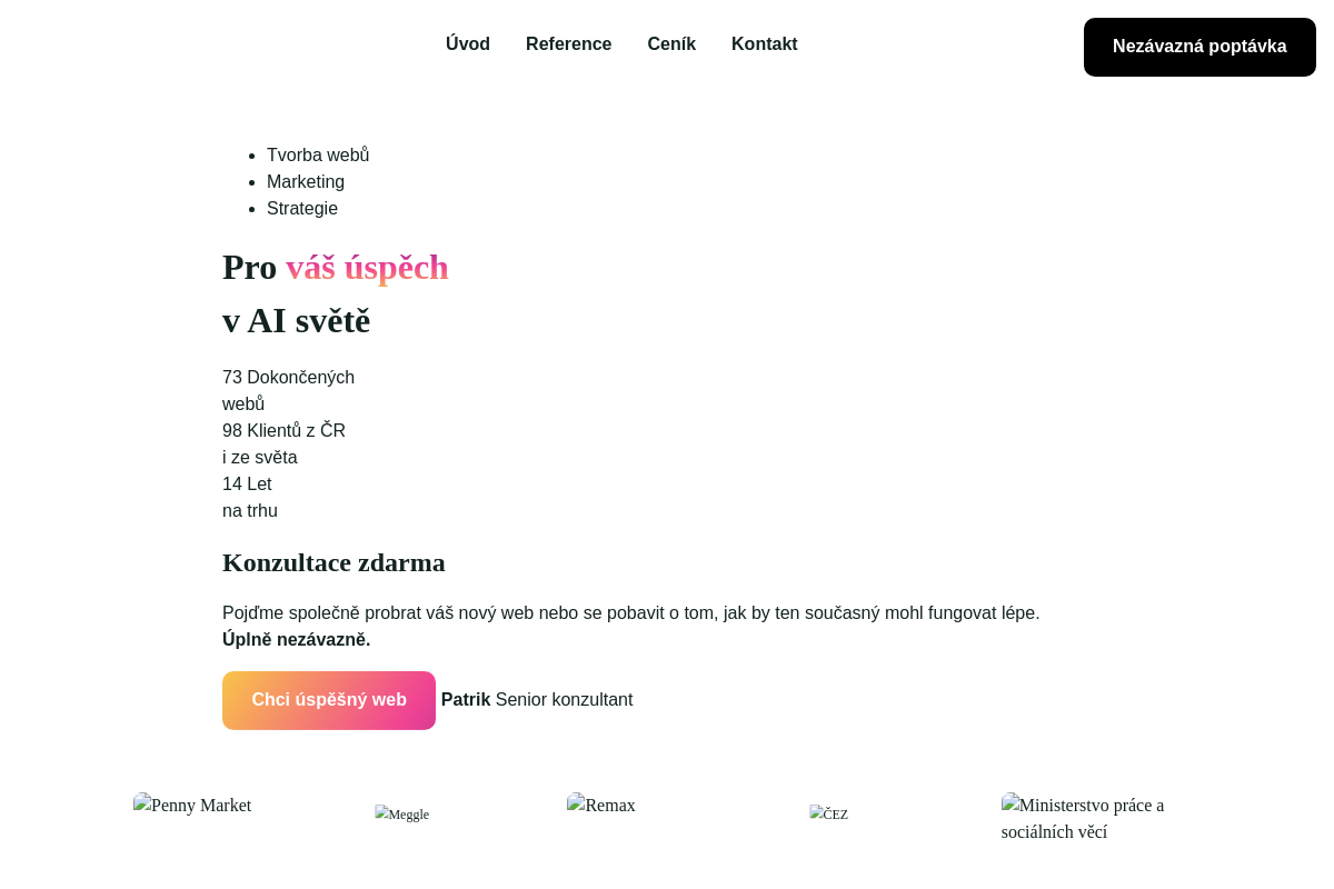 SUITU | Tvorba webových stránek