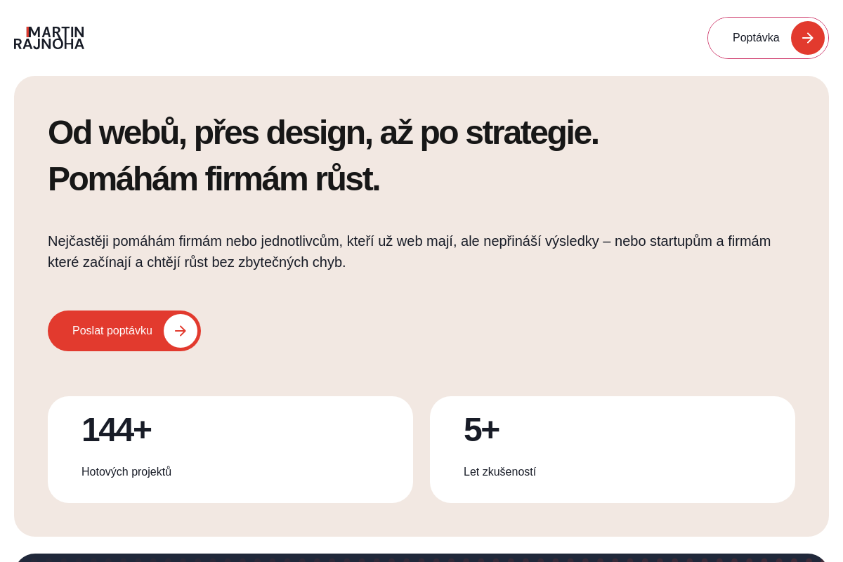 Martin Rajnoha - Product & UX/UI Designer