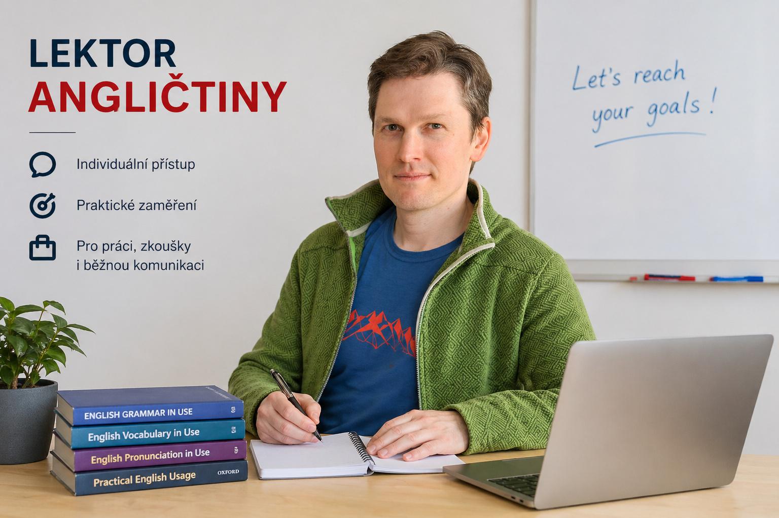 Soukromý lektor angličtiny – Ing. Ondřej Činátl foto 1