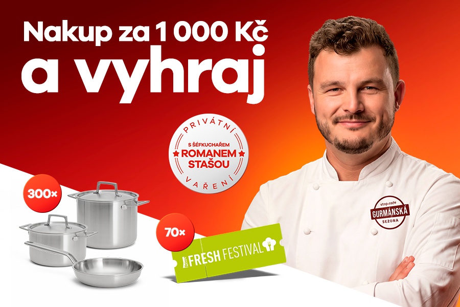 Soutěž s ORLEN: Nakup za 1 000 Kč a vyhraj