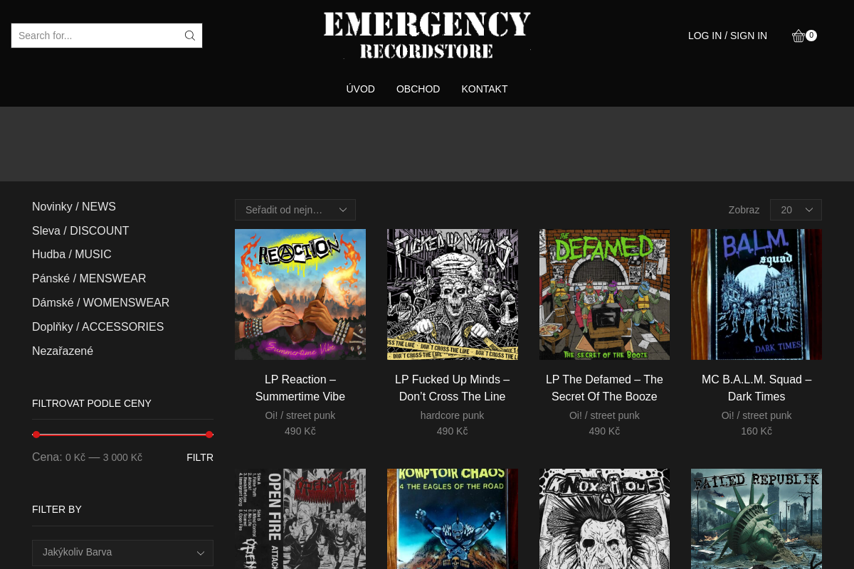 Emergency Records est. 1999