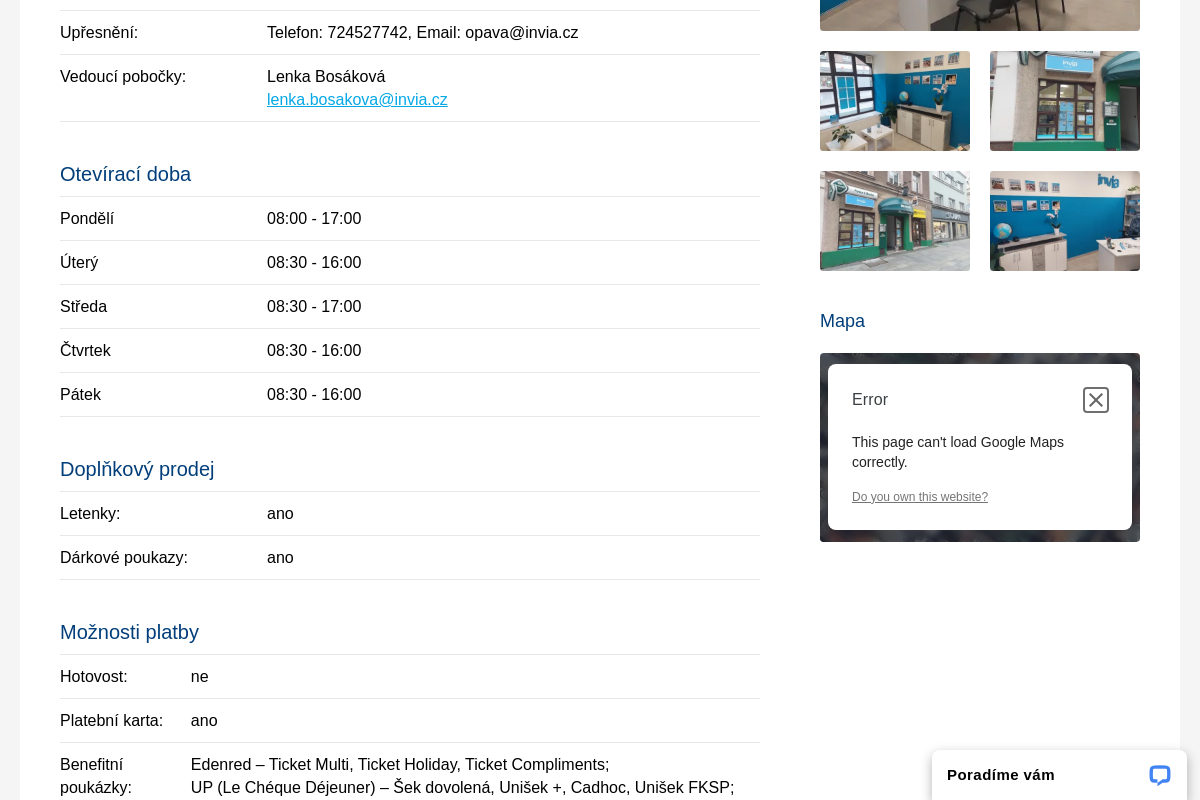 Invia - cestovní agentura