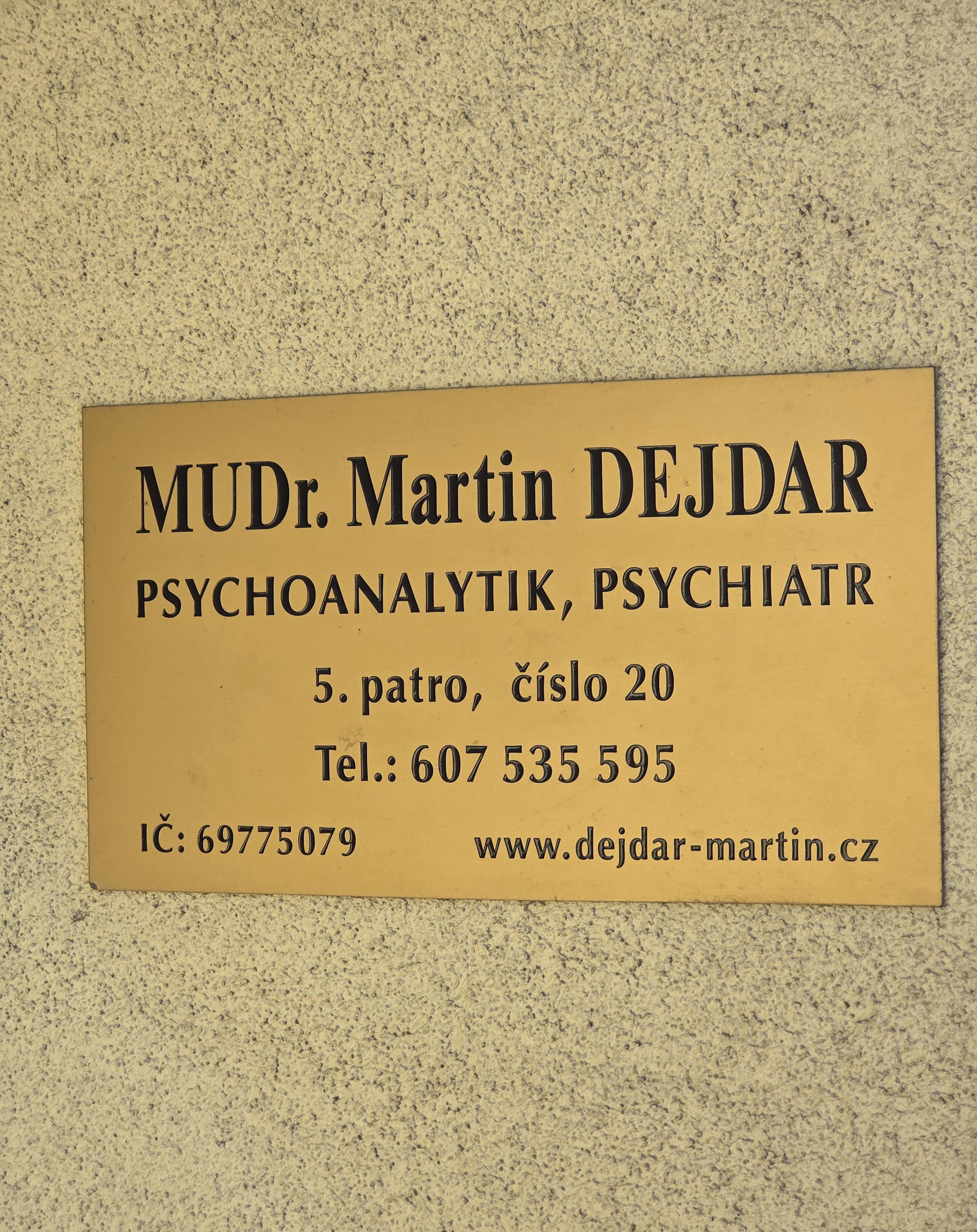 Psychoanalytik - Mudr. Martin Dejdar foto 6