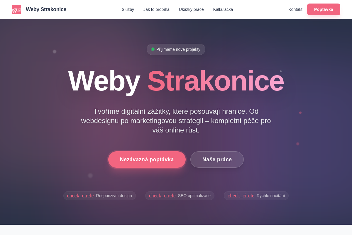 Tvorba webových stránek, Strakonice